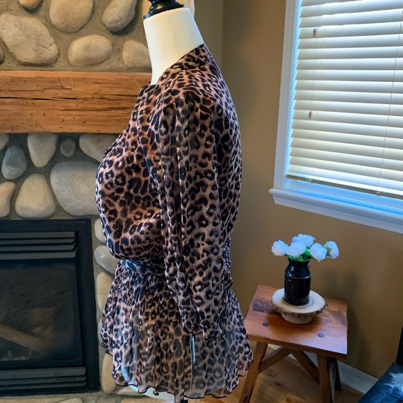 I.N.C. Leopard print blouse ( NWT) - Picture 11 of 14